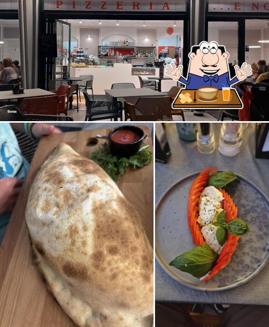 LA MARGHERITA spicchi d'arte si caratterizza per la cibo e interni