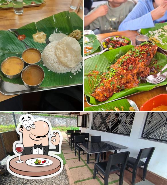 The restaurant's food and interior