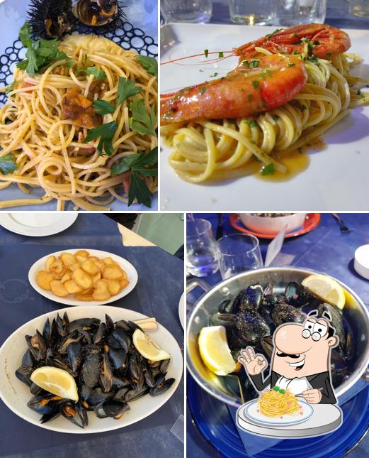 Spaghetti alla carbonara al Sapore di Mare Ristorante Palinuro