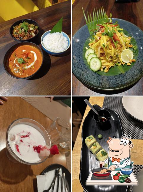 Chicken curry at Tuk Tuk Thai – 100% Pure Veg Pan Asian Fine Dine Restaurant, Koramangala. Thai Food Best Sushi, Bao, Pad Thai, Dim sum