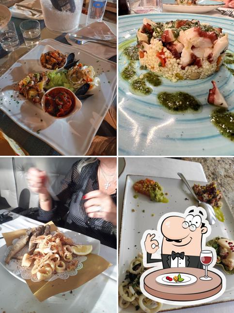 Cibo al Caprasecca al mare