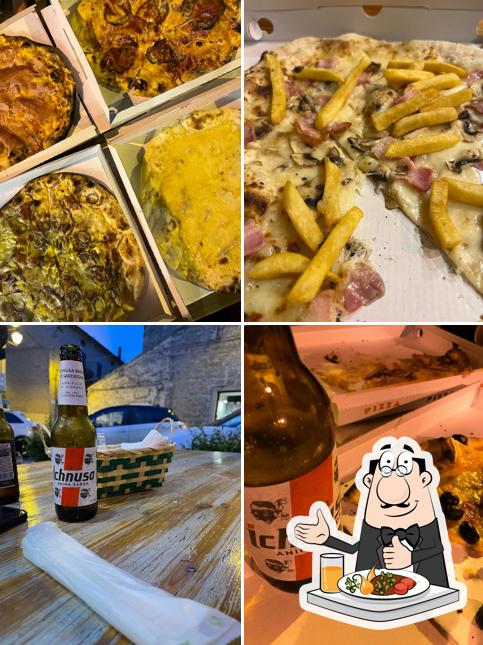 Tra le varie cose da Bru&Gio Pizza Express si possono trovare la cibo e bevanda