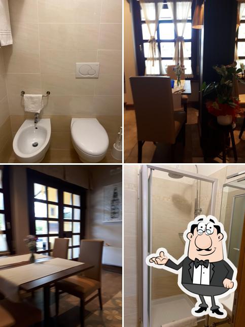 Gli interni di Hotel Pesek