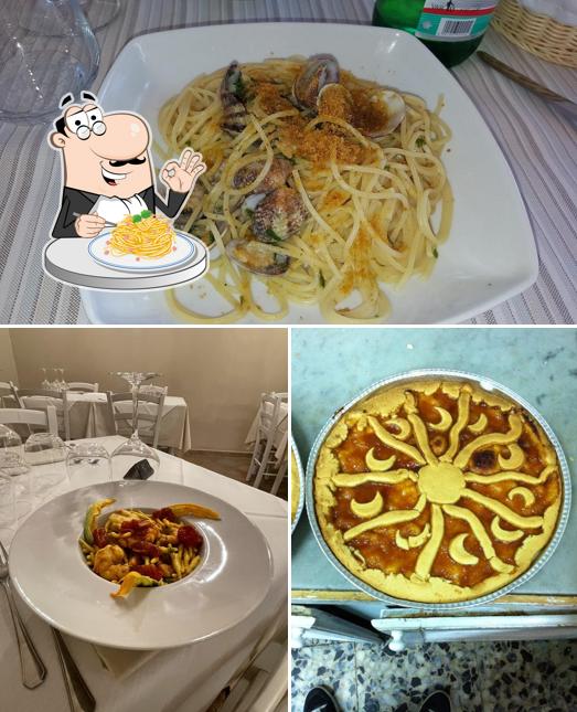 Spaghetti alla carbonara al Ristorante Manzoni