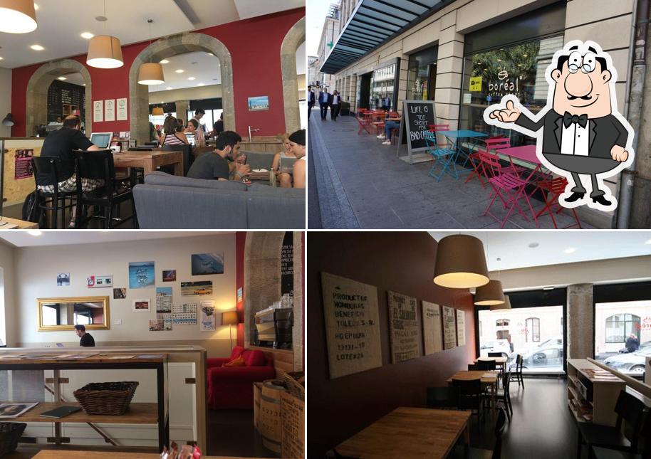 Siediti a un tavolo di Boréal Coffee Shop