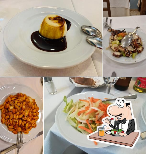 Cibo al Ristorante Albaruja Roma