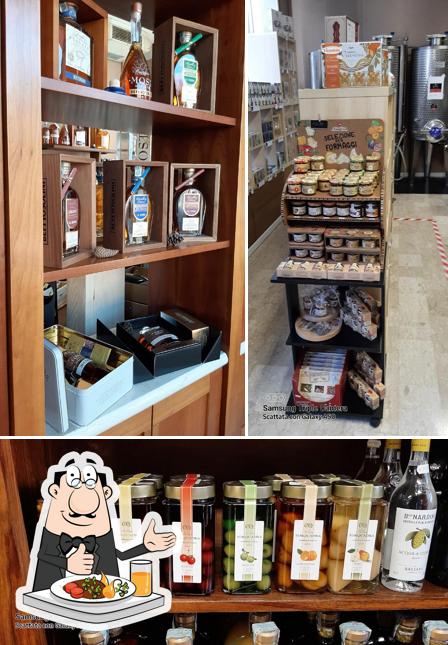 Cibo al Enoteca luna e l'altro