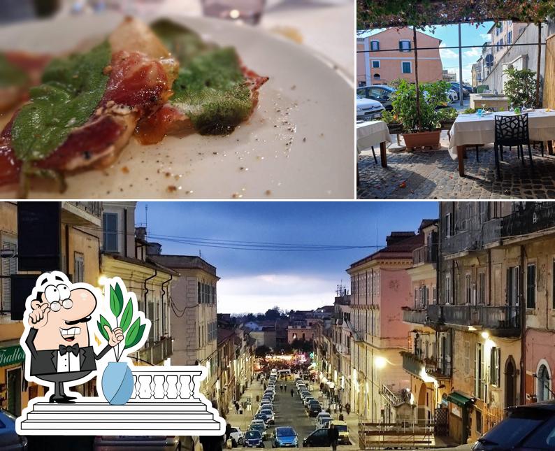 L'Angoletto Vino e Cucina si caratterizza per la esterno e cibo