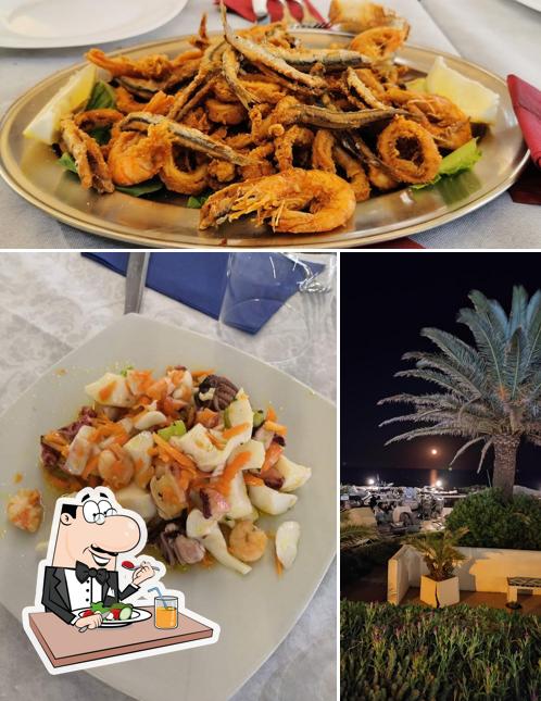 Fritto misto al La Baia Del Pescatore/ L'oasi del pescatore
