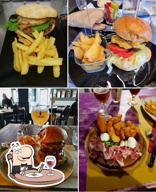 Panino con maiale stirato al Paloma