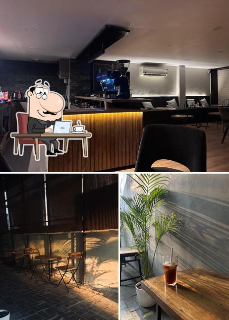 This is the photo displaying interior and food at Walkupp CoffeeHouse