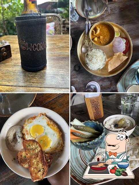 Chicken curry at Vidushi's Cow Corner