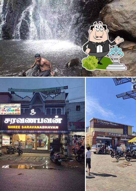 The exterior of Shree Saravanabhavan