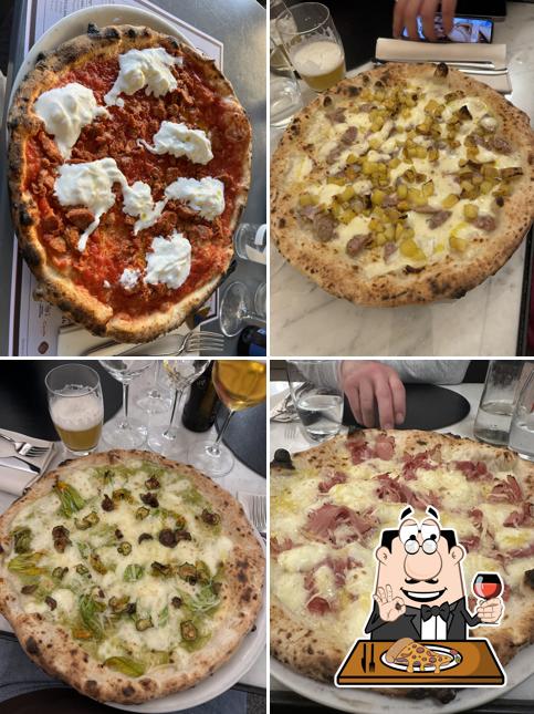 Ordina tra le molte varianti di pizza