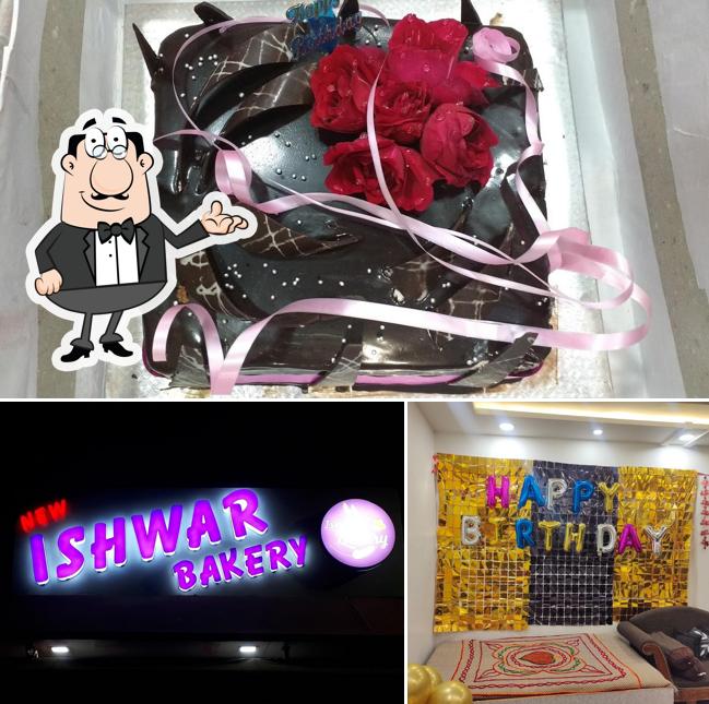 The interior of Ishwar Bakery