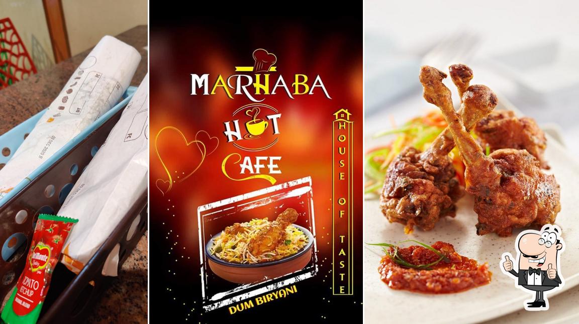 Look at this picture of Marhaba Hot Cafe