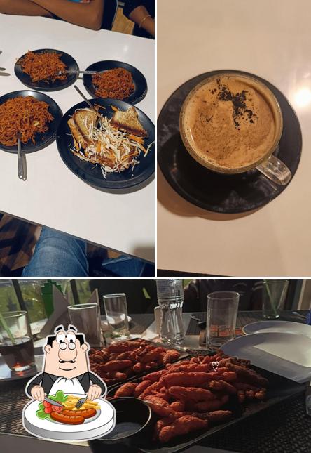 Food at Cafe green