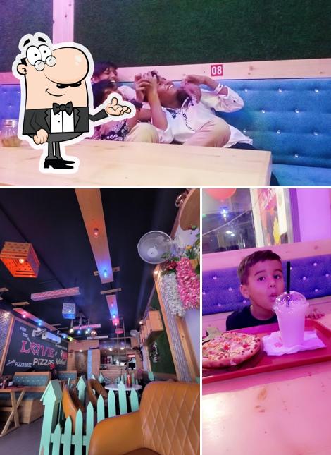 The interior of Hello food