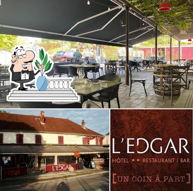 Logis Hotel L'Edgar Hôtel, Pasta & Pizza