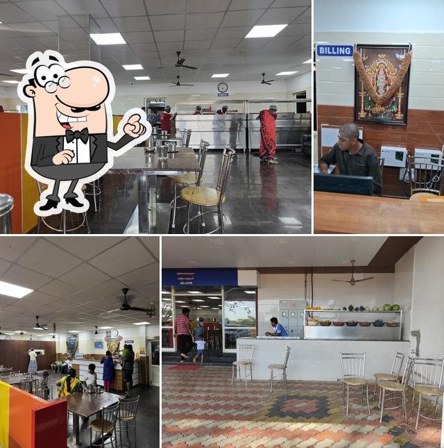 Check out how Ambai Sri Ramanas restaurant looks inside