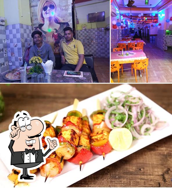 The interior of Bollywood Mirchi