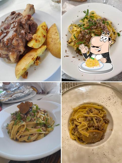 Spaghetti alla carbonara al La Baita Al Terminillo