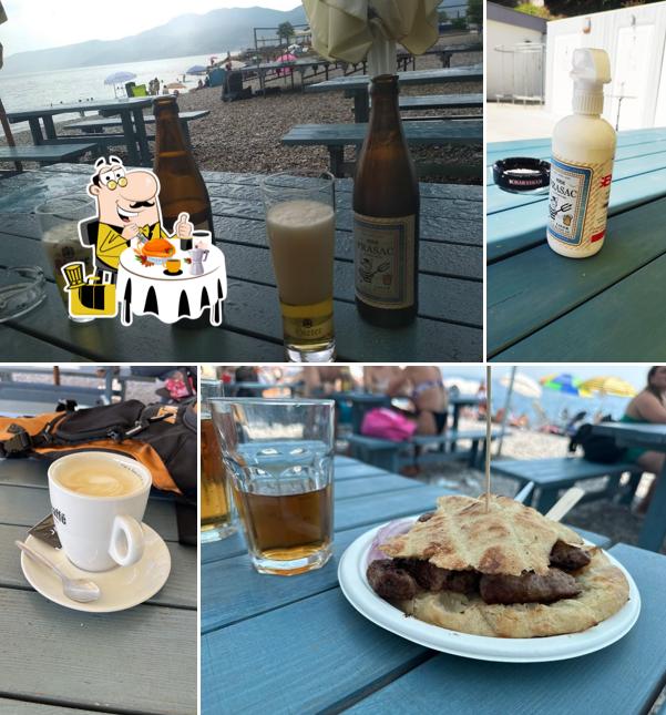 Platti al Beach bar Morski prasac