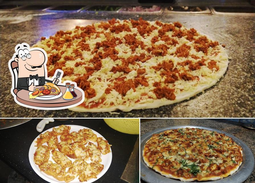 At Pizza Cafe, you can order pizza