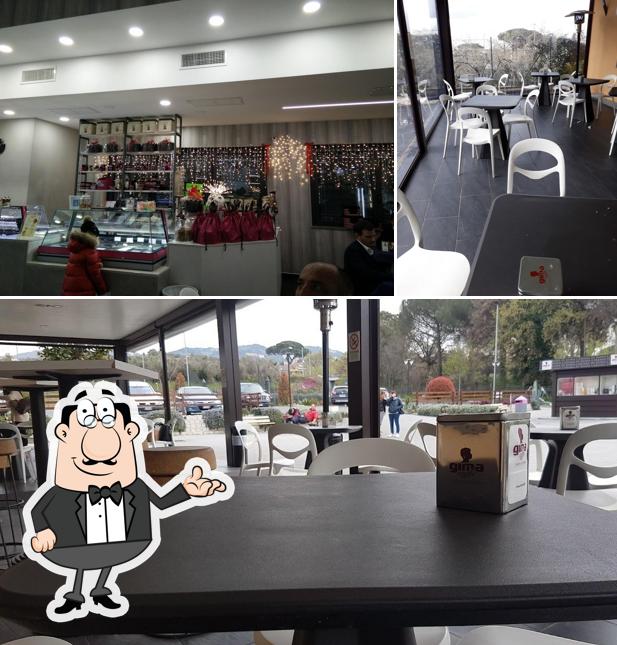 Gli interni di Milletti Pasticceria Gelateria Caffetteria