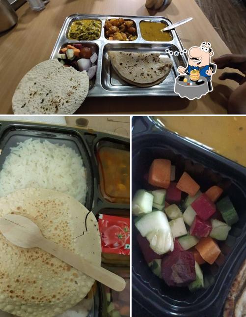 Food at Rotlo The Dining Hall Best Gujarati Thali