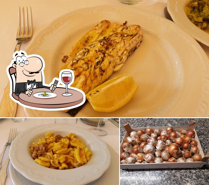 Platti al Trattoria Alla Madonna