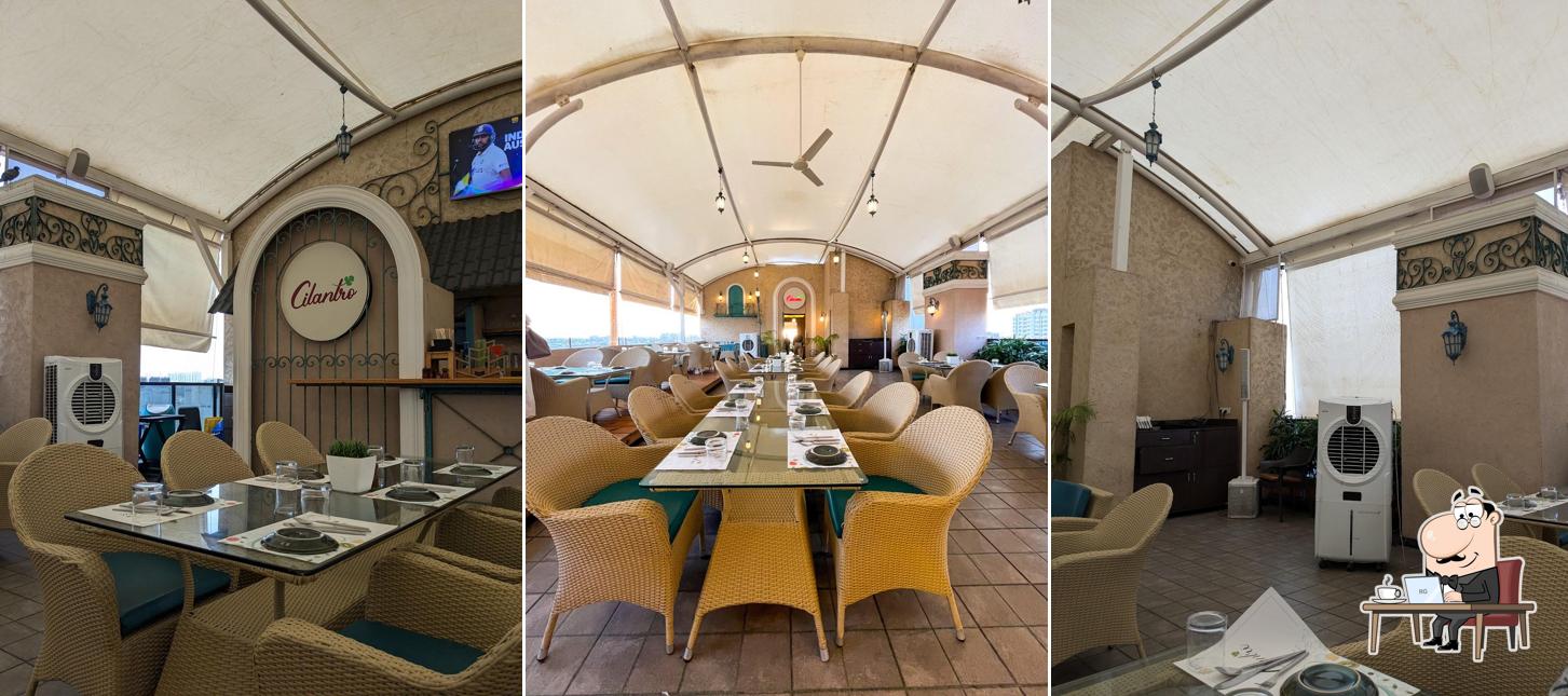 The interior of Cilantro