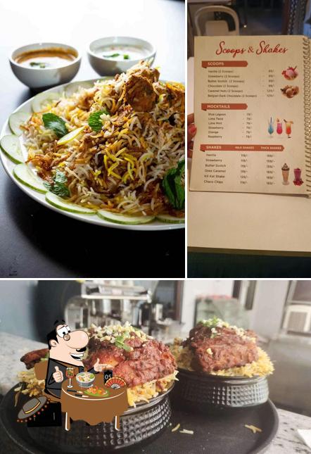 Among various things one can find food and interior at K's Bistro