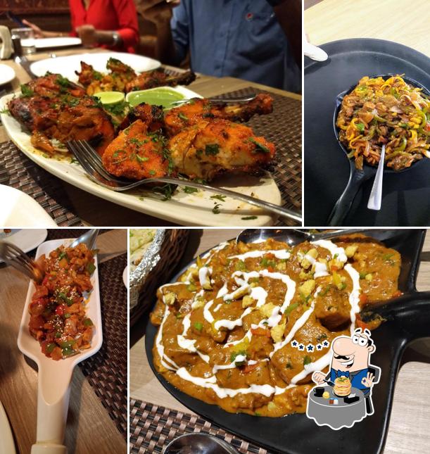 Tandoori chicken at Mollu's Classic