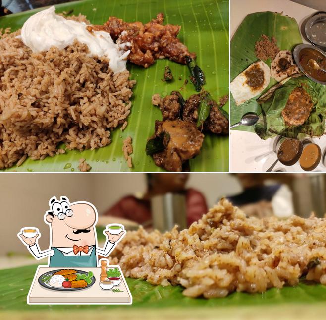 Meals at Hotel Sri Annavasal