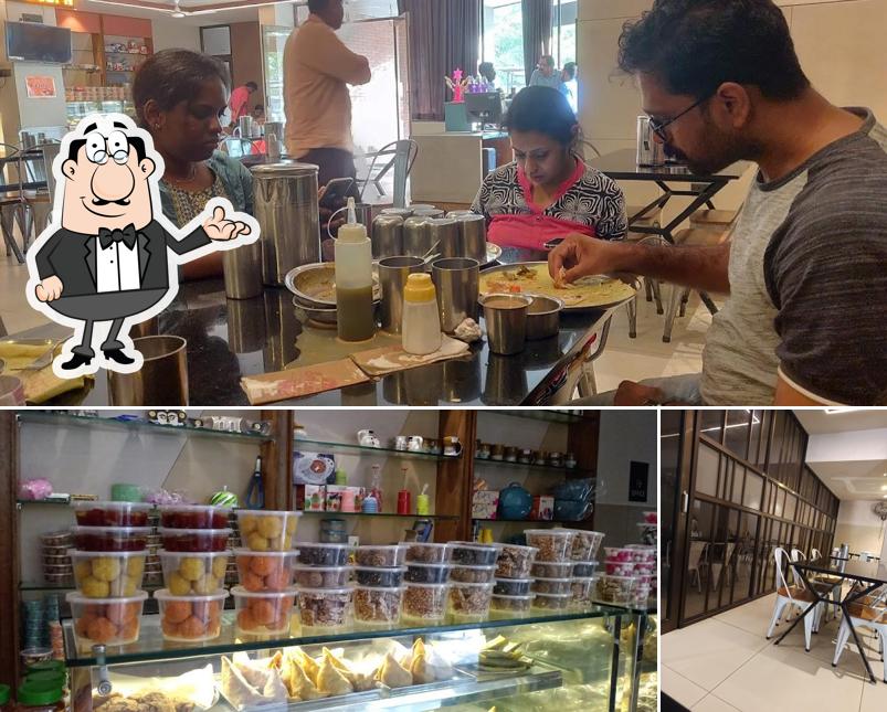 The interior of Hotel Sri Bhavan Residency & Restaurant