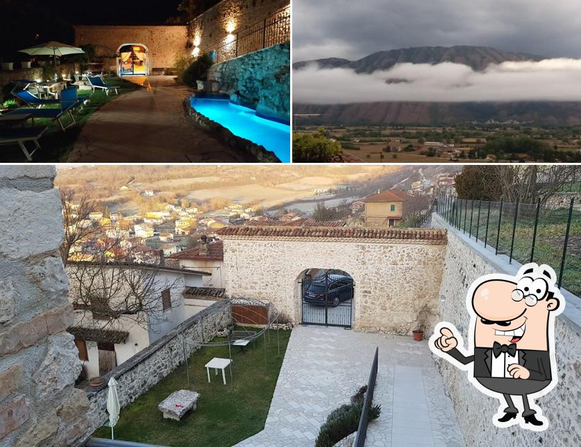 La parte esterna è una caratteristica importante di Locanda Incantata Room & Relax