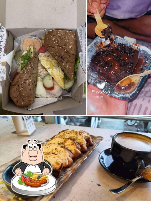 The picture of food and interior at Love over coffee vidhyadhar nagar