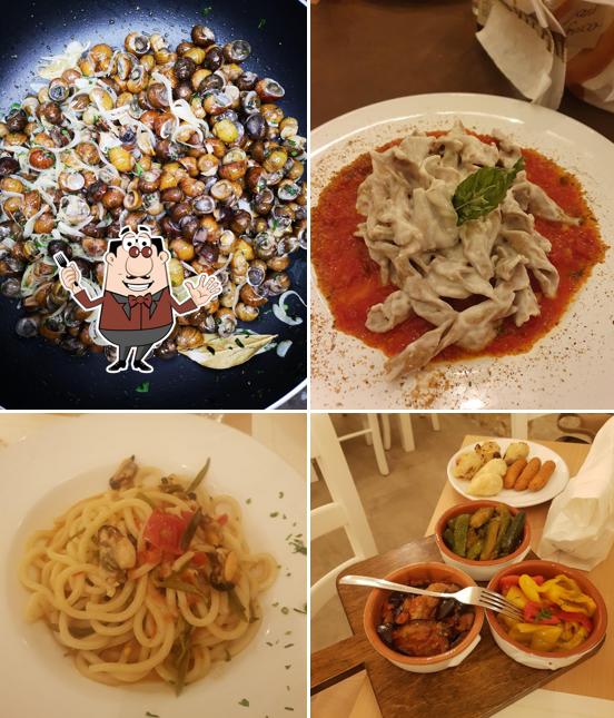 Cibo al Trattoria San Giuseppe cenobio