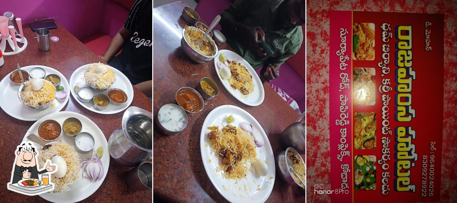 Food at Hotel Rajahamsa