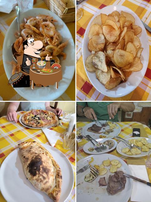 Platti al Pizzeria Osteria Bar Carlitòs Tuveri Gabriele