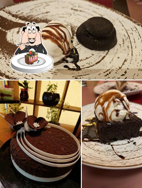 Chocolate cake at Kouzina - Italian Mediterranean Bistro