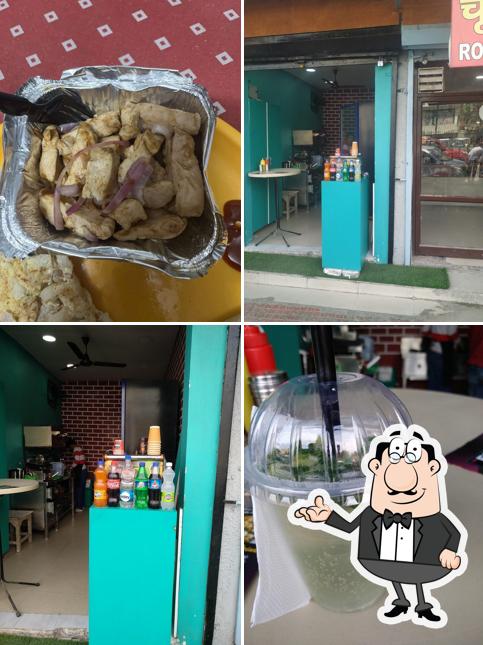 The interior of The Food Express