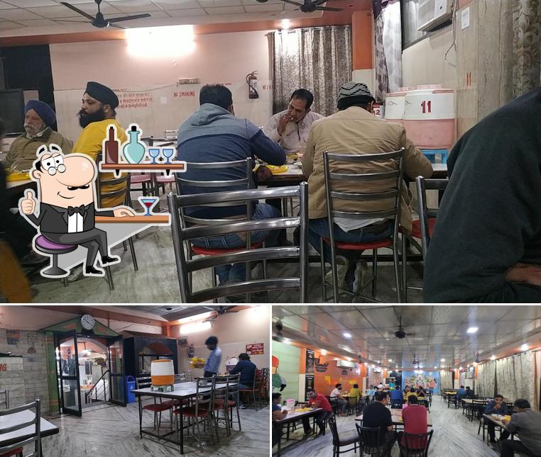 The interior of Food Plaza