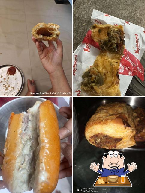 Food at Merwans Cake Shop