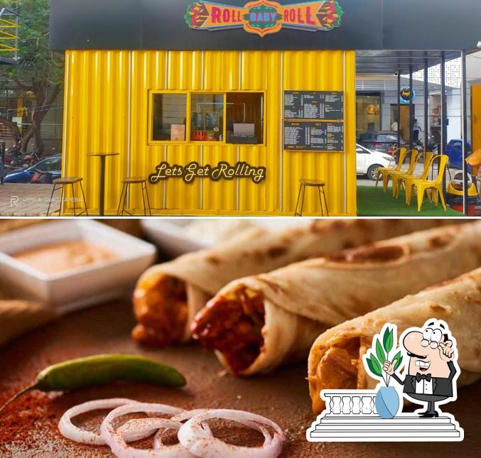 The exterior of Roll Baby Roll