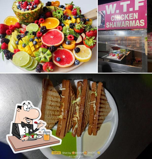 Food at WTF Chicken