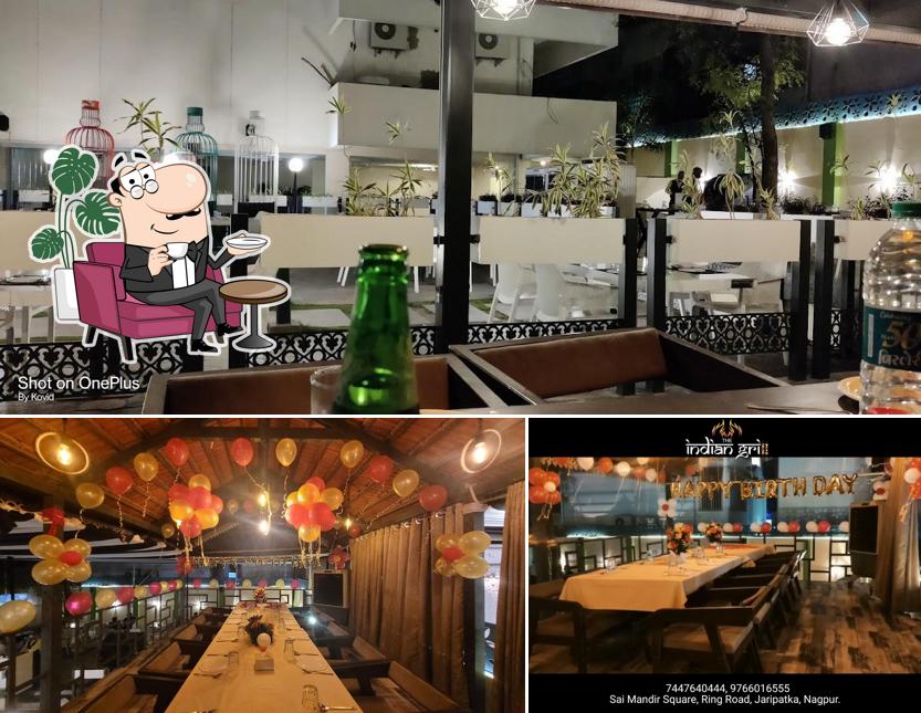 Check out how The Indian Grill looks inside