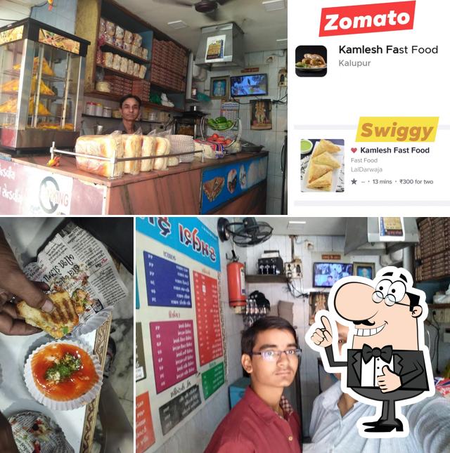 Here's a pic of Kamlesh Fast Food