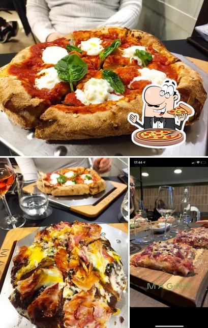 Prenditi tra le molte varianti di pizza